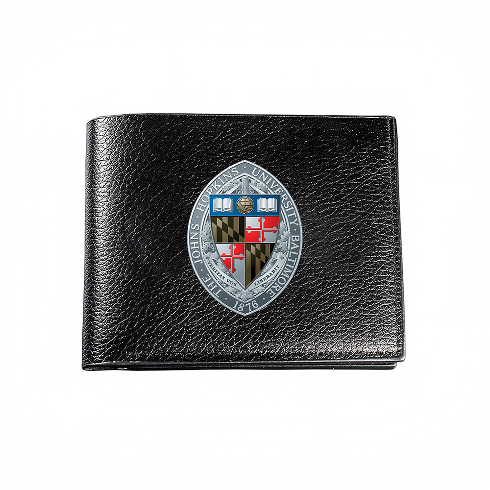 Interior Design University In China - กระเป๋าสตางค์ผู้ชาย Johns Hopkins University Baltimore Crest