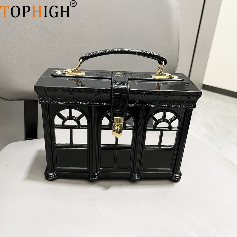 Interior Design Luxury House - TOPHIGH ใหม่ผู้หญิงกระเป๋าถือ Luxury Designer House Shape