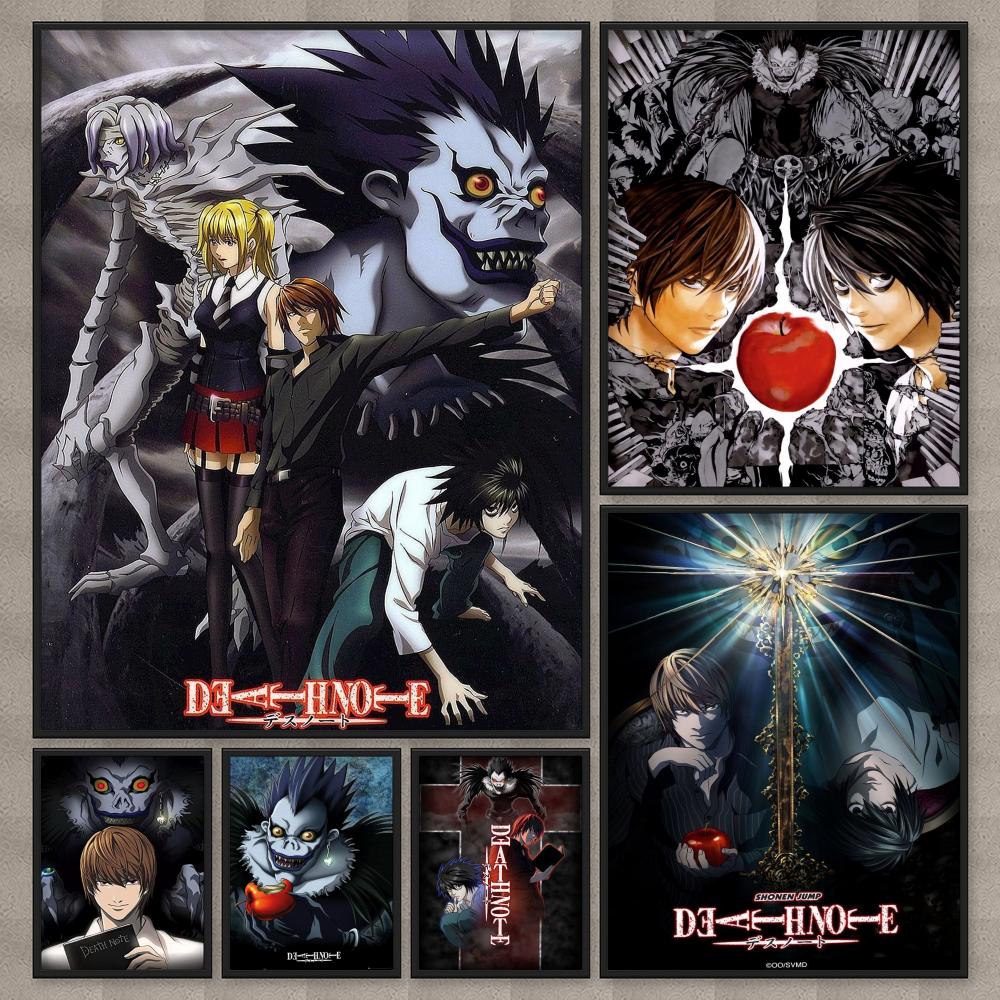 Interior Design Poster - โปสเตอร์อนิเมะ D-Death Note ความละเอียดสูง ตกแต่งห้อง ตกแต่งบ้าน
