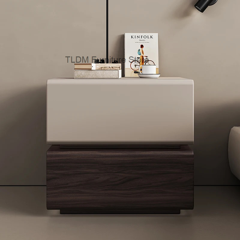 โต๊ะข้างเตียงไม้สีขาวสไตล์นอร์ - Interior Design Luxury House บทวิจารณ์และราคา