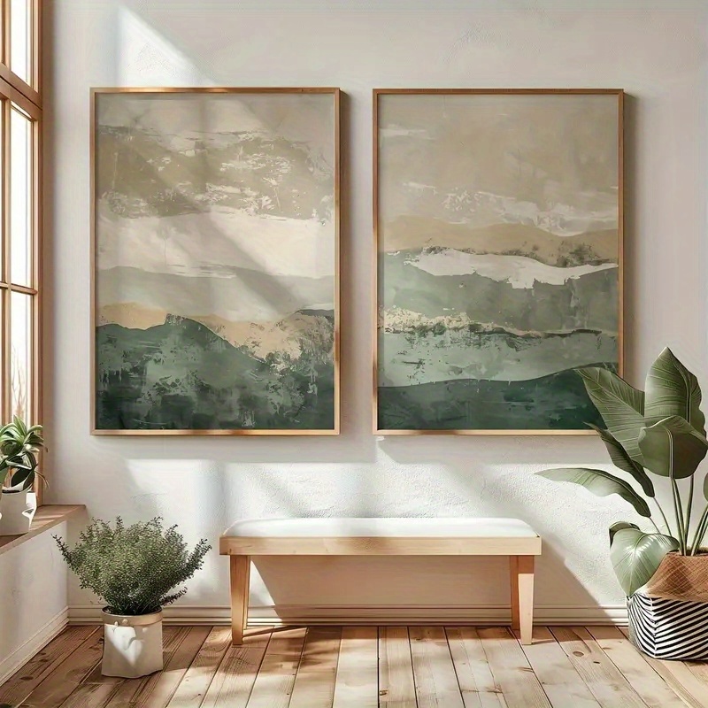 2 ชิ้น/เซ็ต วาบิ ซาบิ ภาพพิมพ์ - Abstract Canvas Set บทวิจารณ์และราคา