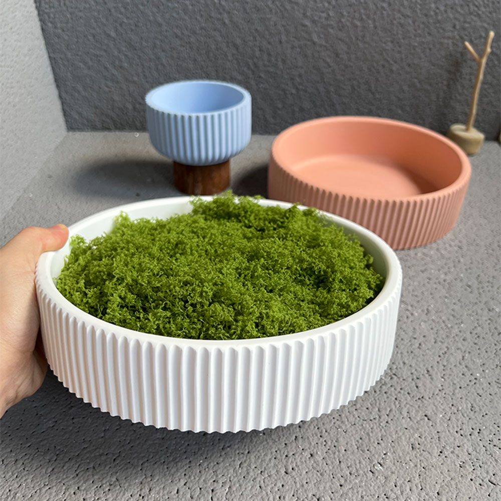 ชามขนาดใหญ่เทียนเรือคอนกรีตแม่ - Terrazzo Pot Cement บทวิจารณ์และราคา
