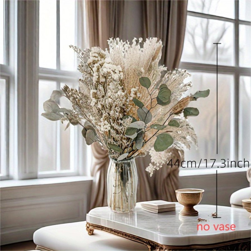 ชุดดอกไม้แห้งผสมสไตล์โบโฮ 45 ช - Dried Pampas Bundle บทวิจารณ์และราคา