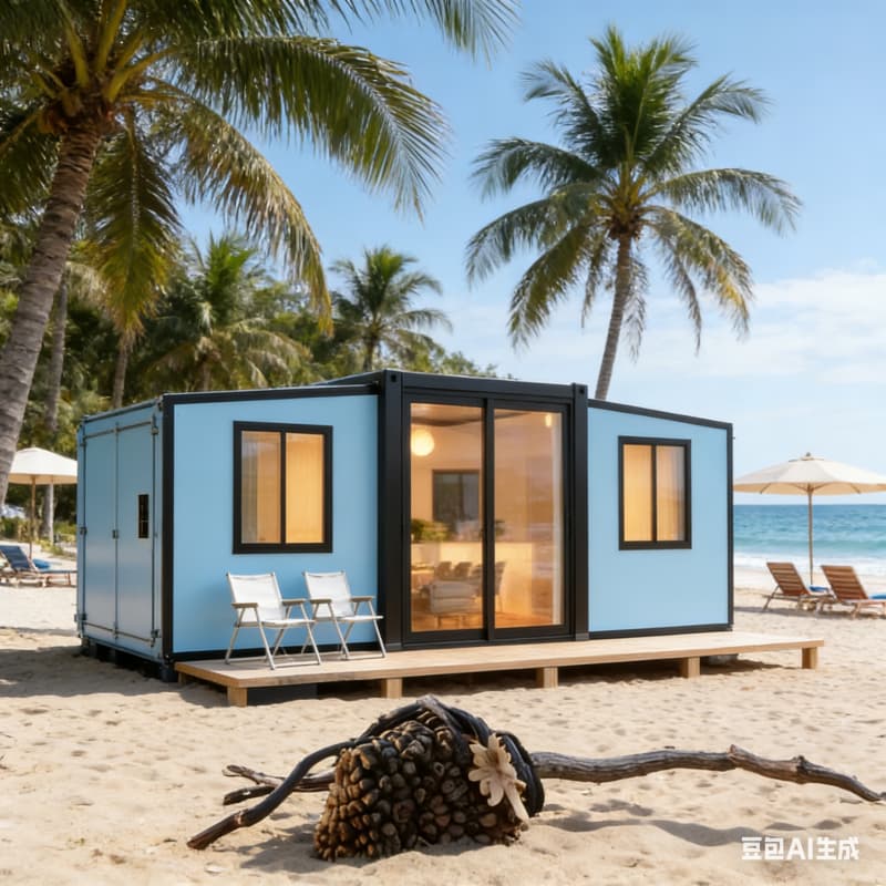 บ้านคอนเทนเนอร์พับได้ขนาด 40 ฟ - Interior Design Luxury House บทวิจารณ์และราคา