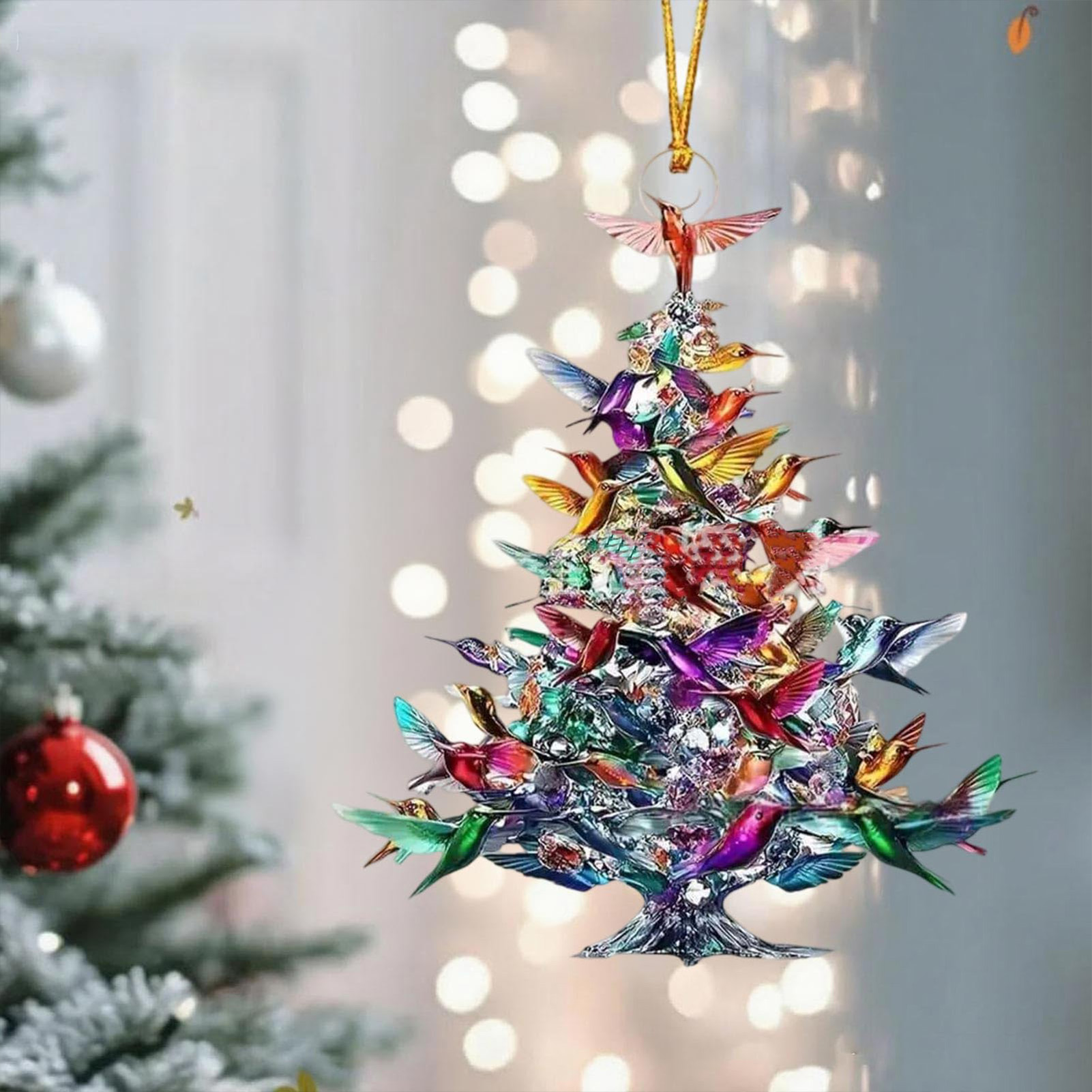 เครื่องประดับรูปนกอะคริลิก 2 ม - Interior Design Xmas บทวิจารณ์และราคา