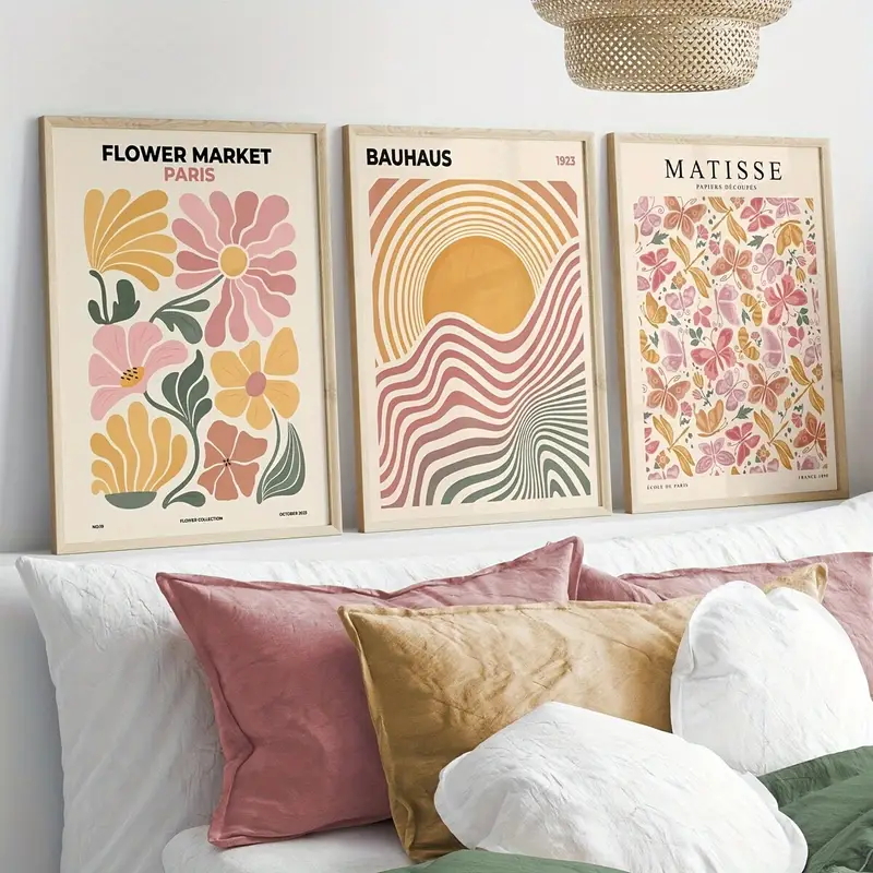 ภาพพิมพ์ศิลปะตกแต่งแบบไร้กรอบ  - Abstract Canvas Set บทวิจารณ์และราคา
