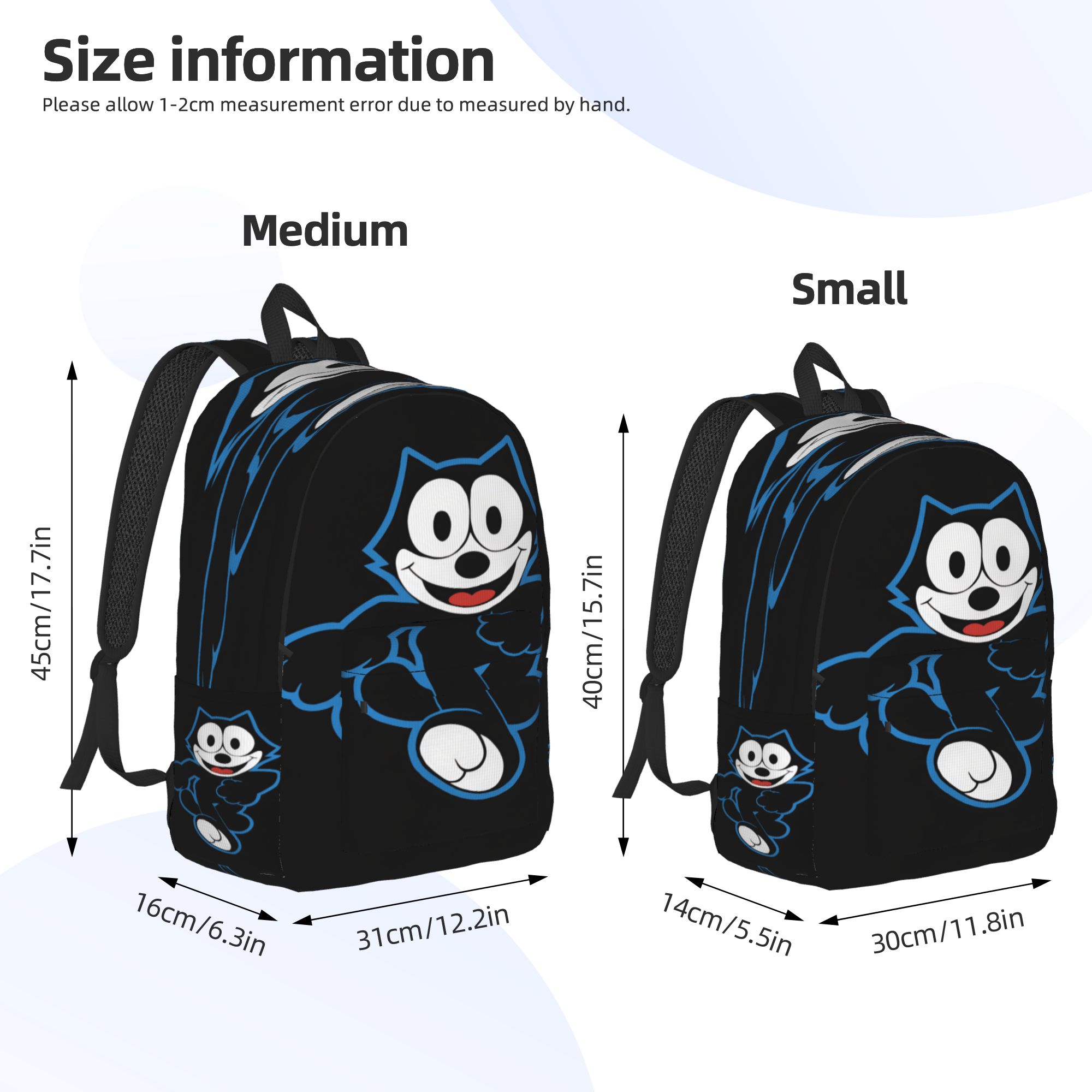 F-Felixs Black Cat Backpack กร - Interior Design University In China บทวิจารณ์และราคา