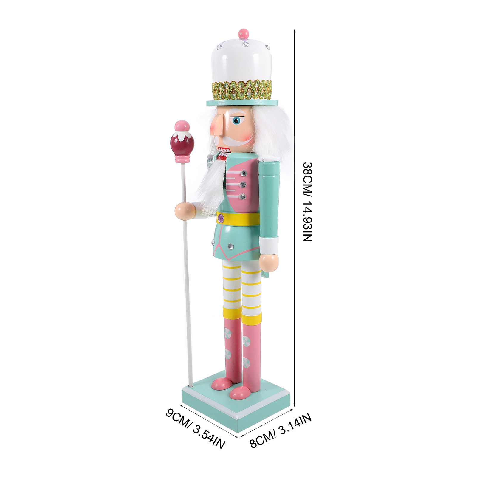 ของตกแต่งไม้รูปทหารนัทแครกเกอร - Interior Design Xmas บทวิจารณ์และราคา