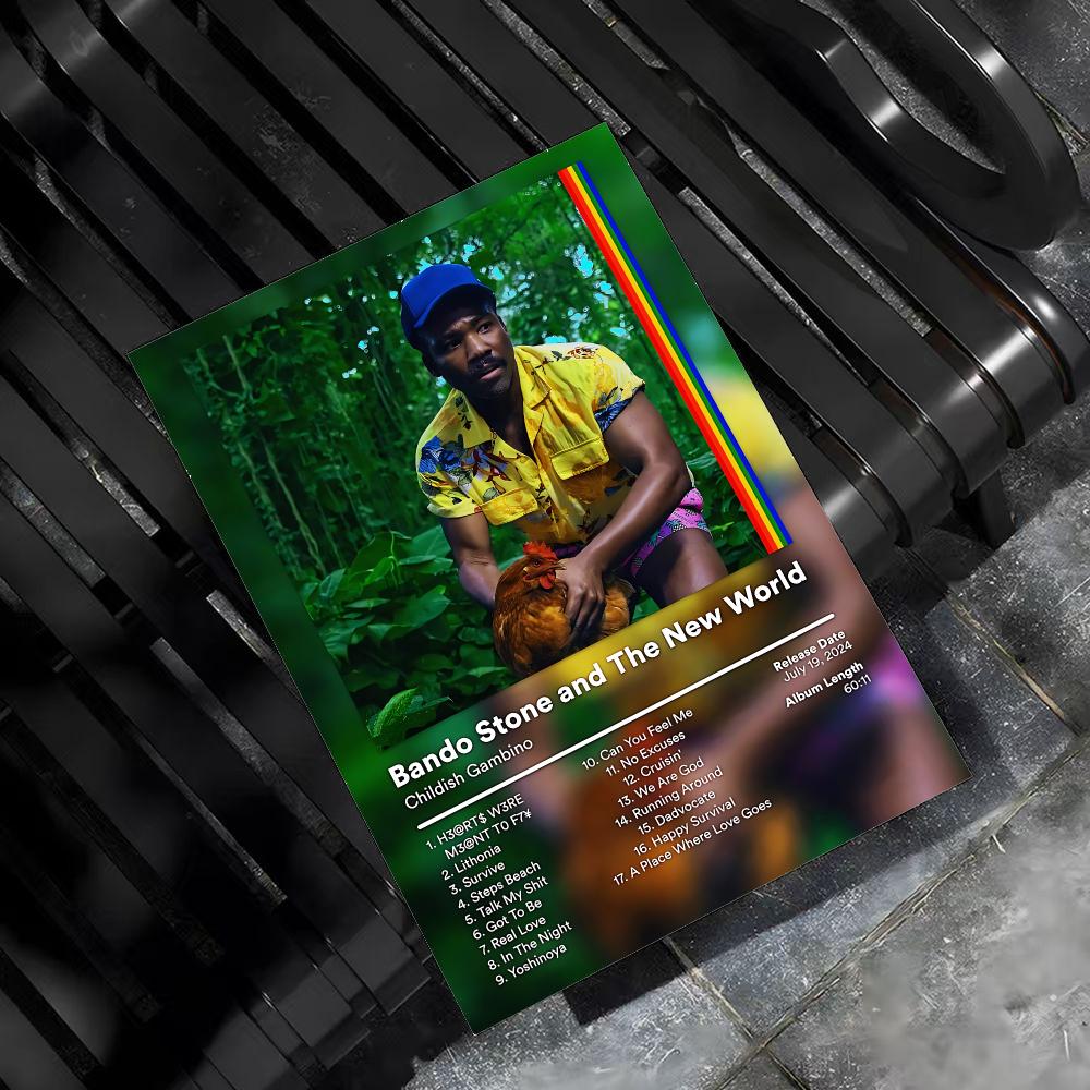 ภาพวาดอัลบั้มเพลง C-Childish G - Interior Design Poster บทวิจารณ์และราคา