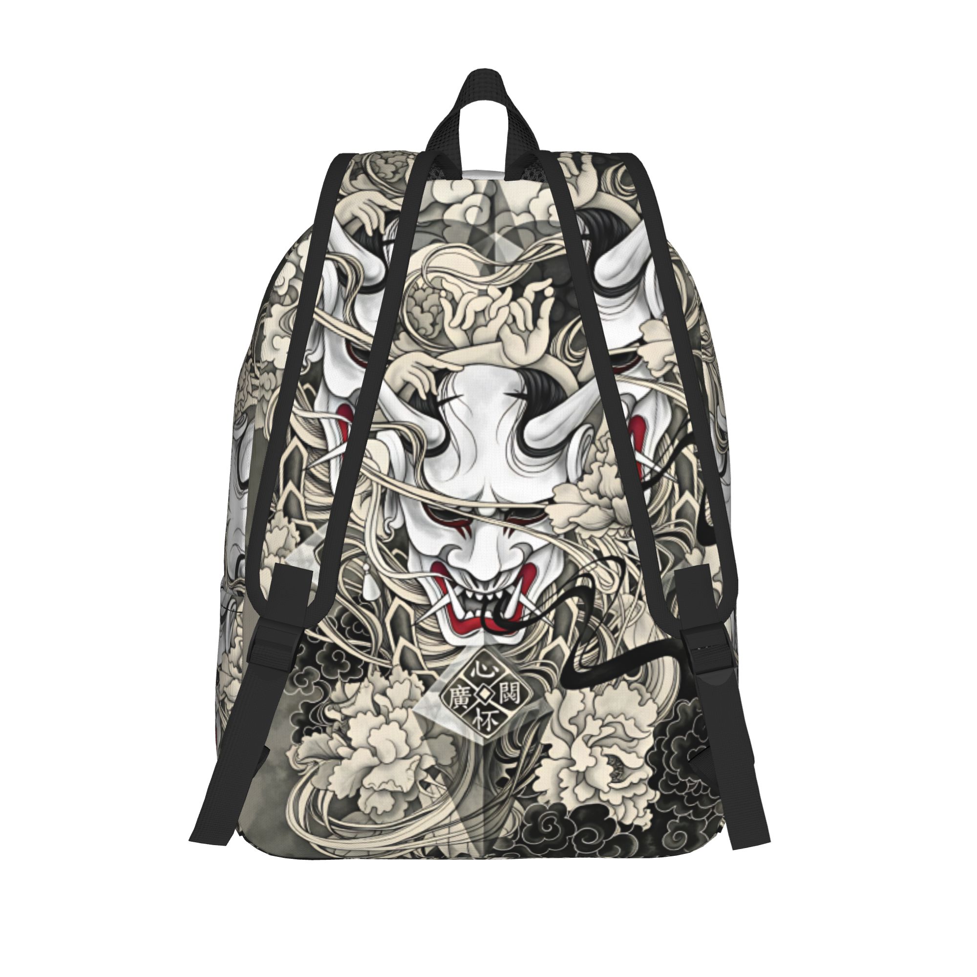 กระเป๋าเป้ลายสักปีศาจญี่ปุ่น ก - Interior Design University In China บทวิจารณ์และราคา
