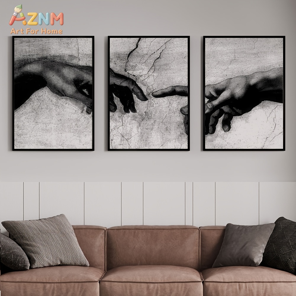 ชุดภาพพิมพ์บนผ้าใบลายมืออาดัม  - Abstract Canvas Set บทวิจารณ์และราคา