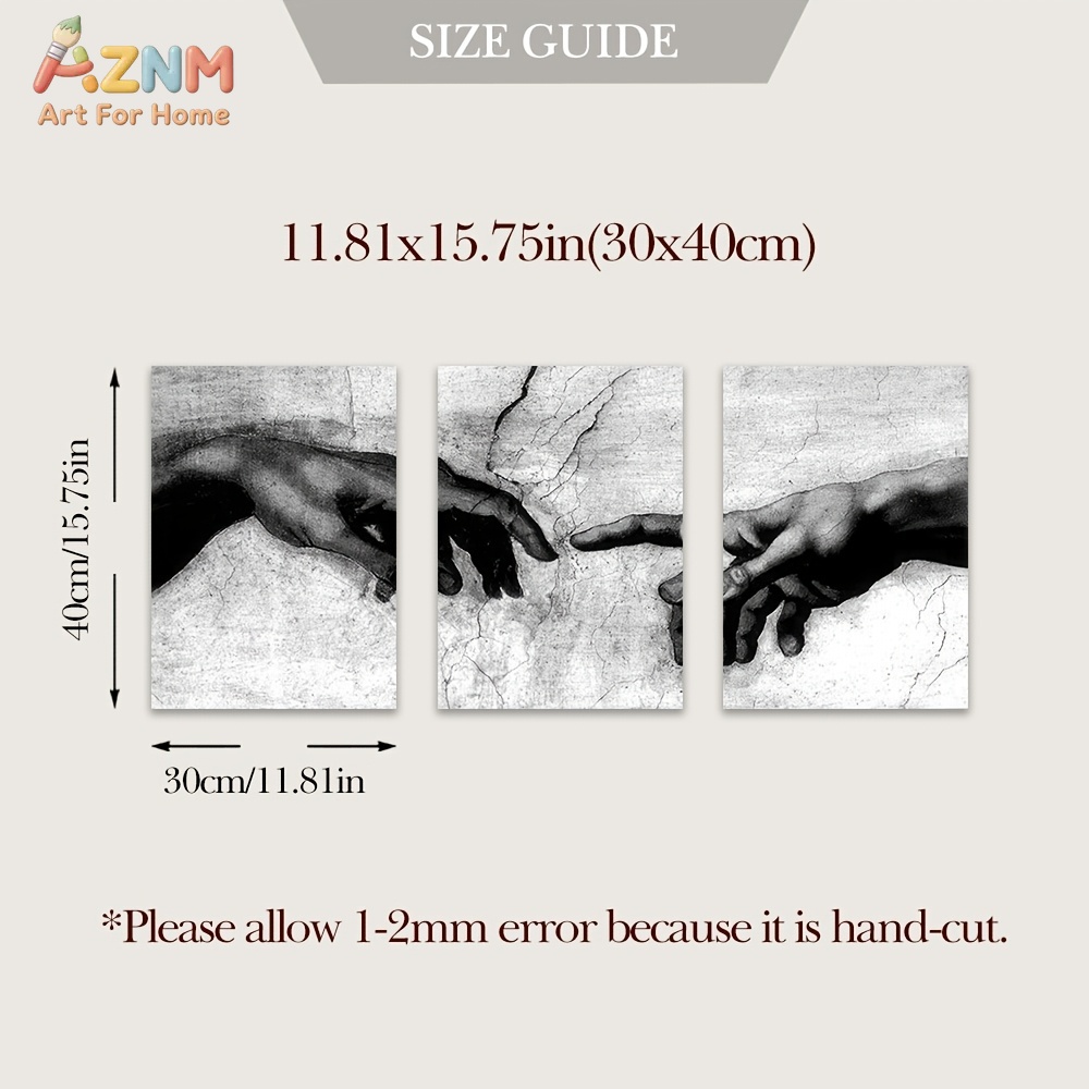 ชุดภาพพิมพ์บนผ้าใบลายมืออาดัม  - Abstract Canvas Set บทวิจารณ์และราคา