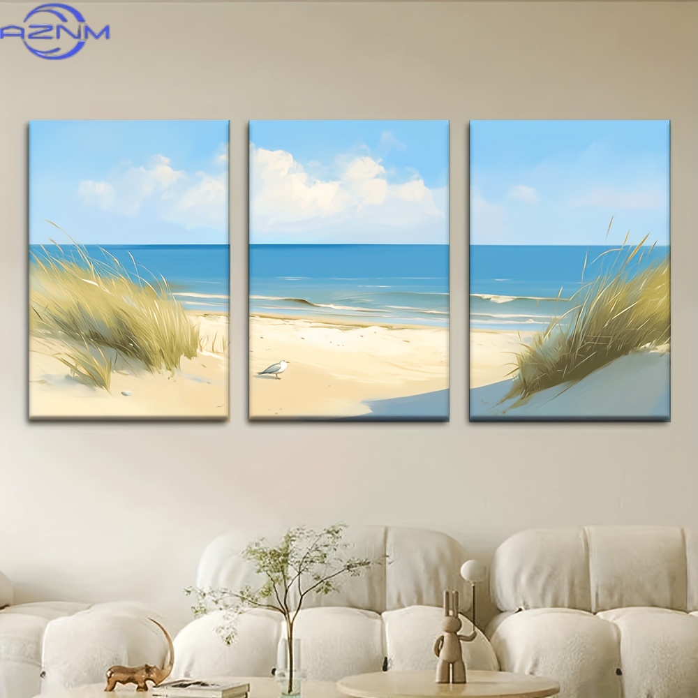 ชุด 3 ชิ้น, ภาพวาดบนผ้าใบ--ไม่ - Abstract Canvas Set บทวิจารณ์และราคา