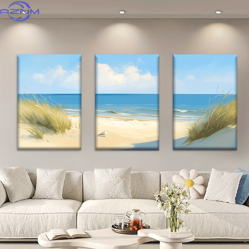 ชุด 3 ชิ้น, ภาพวาดบนผ้าใบ--ไม่ - Abstract Canvas Set บทวิจารณ์และราคา