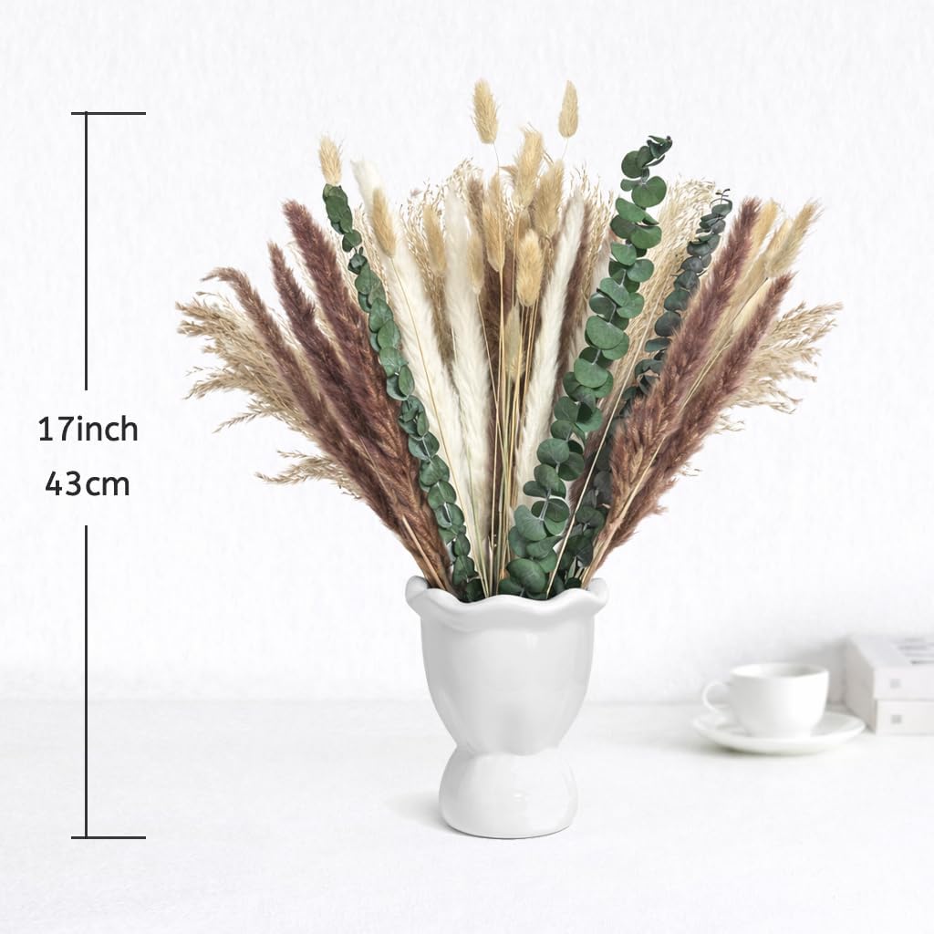 ชุดดอกไม้แห้งธรรมชาติ DIY 65 ช - Dried Pampas Bundle บทวิจารณ์และราคา