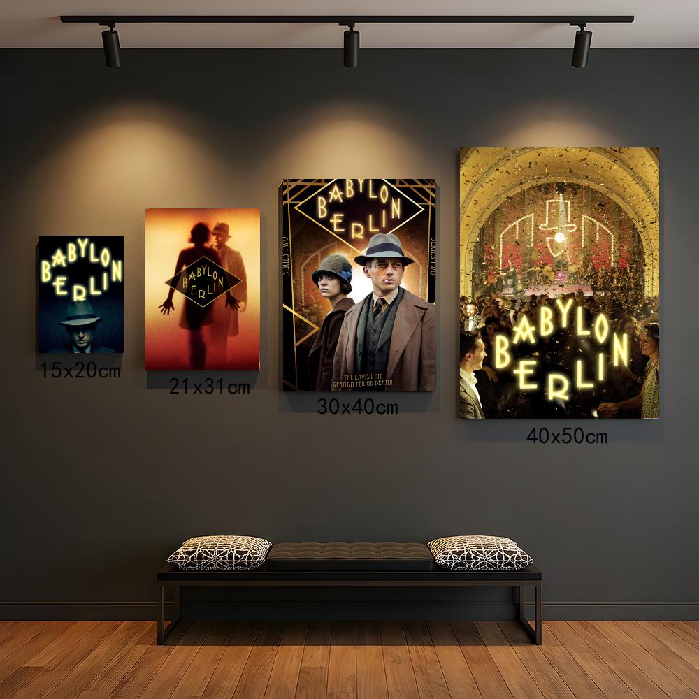 ซีรีส์ทีวี B-Babylon Berlin-N  - Interior Design Tv Room บทวิจารณ์และราคา