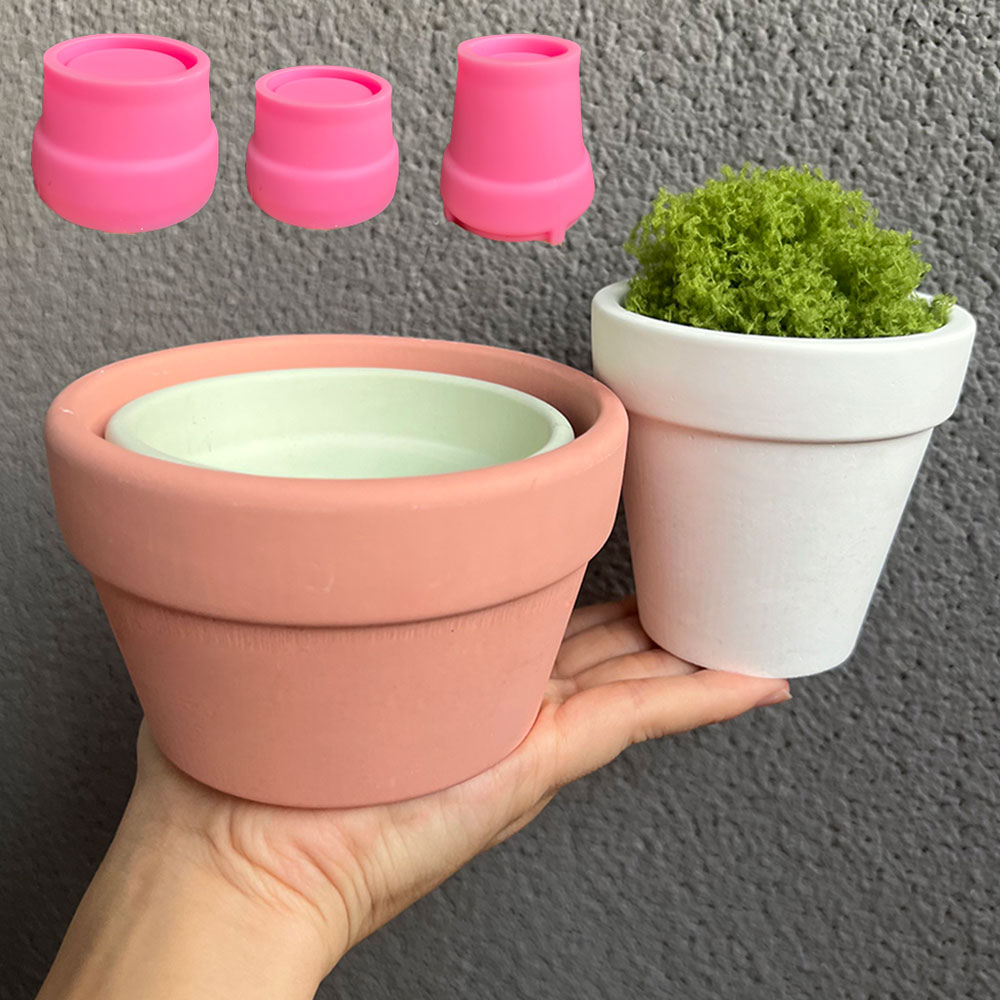 แม่พิมพ์ซิลิโคนสำหรับทำเทียนกร - Terrazzo Pot Cement บทวิจารณ์และราคา