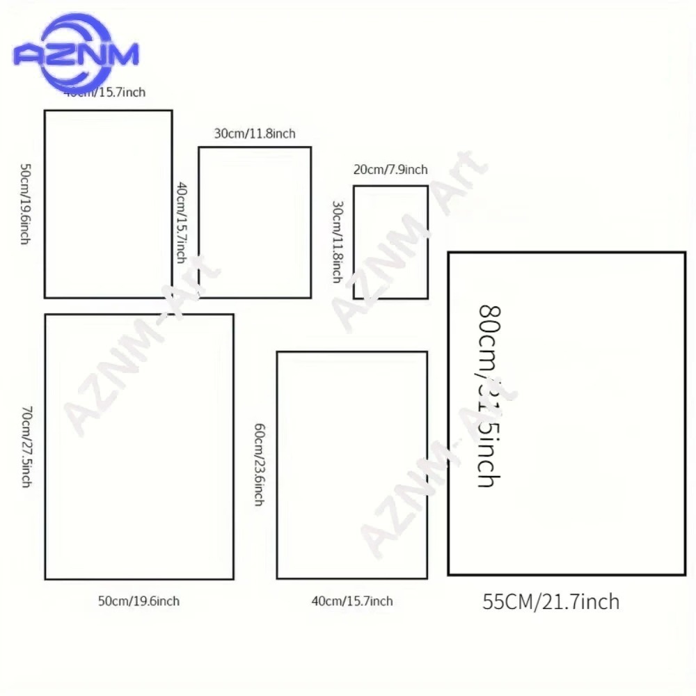 1/3 ชิ้น，ชุดภาพศิลปะติดผนังลาย - Abstract Canvas Set บทวิจารณ์และราคา