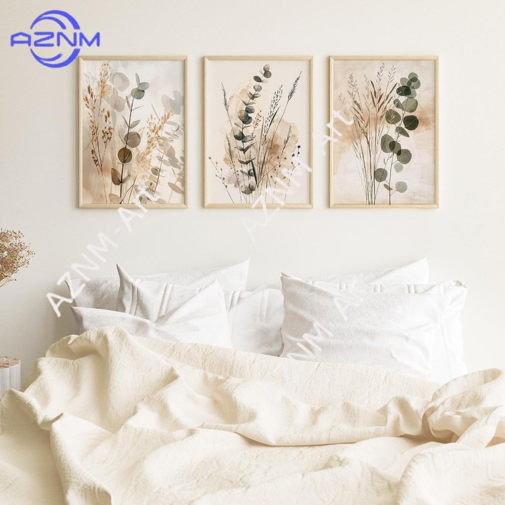 1/3 ชิ้น，ชุดภาพศิลปะติดผนังลาย - Abstract Canvas Set บทวิจารณ์และราคา