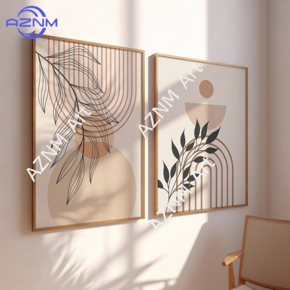 ชุดภาพศิลปะติดผนังลายพฤกษศาสตร - Abstract Canvas Set บทวิจารณ์และราคา